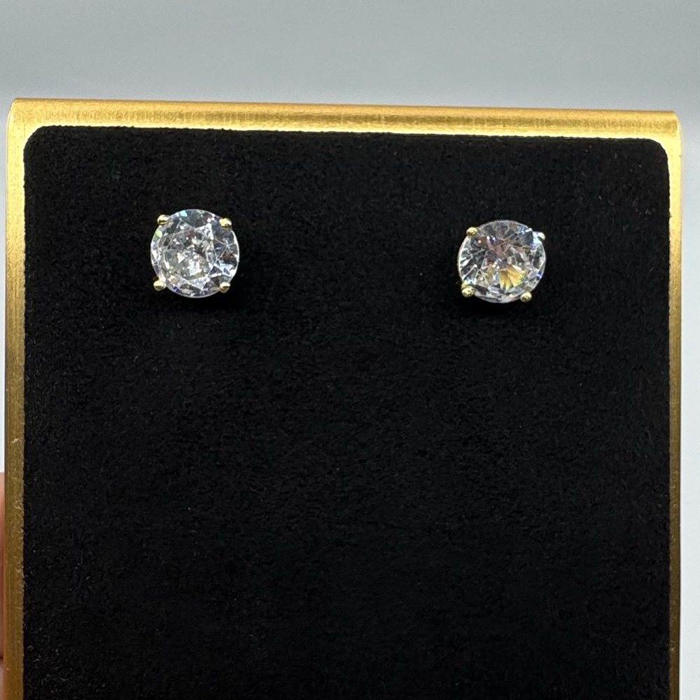 18k 2ct Brilliant Cut Studs - Picture 10 of 13